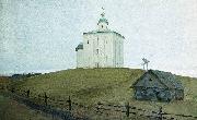 Andrei Ryabushkin Novgorod Kirche USA oil painting artist